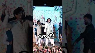 Groom squad dance shorts trending groom squad viralvideo dance wedding sangeet [upl. by Verine]