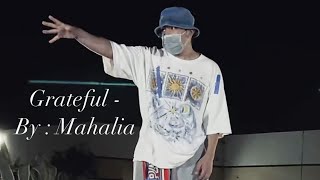 Grateful  Mahalia  Blue Tape Freestyle Class ‘ Snowglobe Perspective [upl. by Pearce]