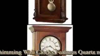 HM Chimming Wall Clocks0avi [upl. by Borchers]