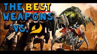 Helldivers 2 Top 5 Best Weapons for Bugs Old [upl. by Marilee726]