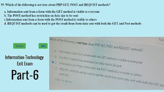 Exit exam for information technology 2016 EC  part6 [upl. by Llewellyn]