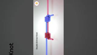 Double Grinner Knot 3d animation fishingknot shorts [upl. by Ranice]