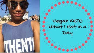 WHAT I EAT IN A DAY  LAZY VEGAN KETO [upl. by Hsinam]