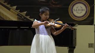 Grand Prize 2024 String Category II Praeludium and Allegro  Melody Ye [upl. by Duer]