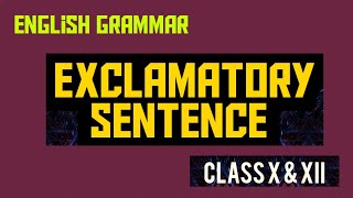 Exclamatory Sentence Educoncept91 Nasim [upl. by Antonietta]