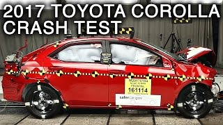 2017 Toyota Corolla Frontal Crash Test [upl. by Annelise]