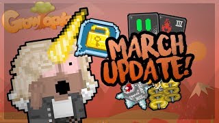 Growtopia  MARCH UPDATE How to use Cyblocks  Growmoji bug  New text colors [upl. by Ahsekin430]