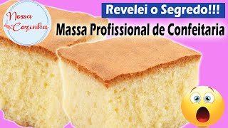 Revelei meu segredo Massa Profissional de Confeitaria  Derrete na boca [upl. by Earej]