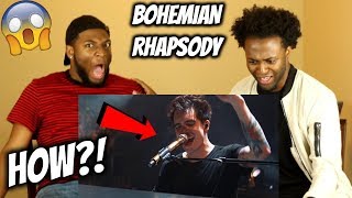 Panic At The Disco  Bohemian Rhapsody Live WE PASSED OUT  REACTION [upl. by Sacrod]