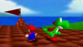 A Better Gift from Yoshi in Super Mario 64 Gameshark Code [upl. by Annert]