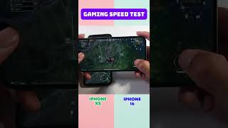 GAMING SPEED TEST iPhone 16 VS iPhone XS🤯 [upl. by Ide]