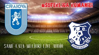 LIVE ❌UNIVERSITATEA CRAIOVA  FARUL CONSTANTA ❌ ROMANIA SUPERLIGA MECIURILIVEAUDIO [upl. by Tansy]