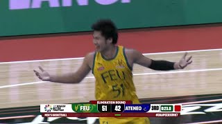 FEU’s THREE POINTERS in the 3Q vs Ateneo 🔰  UAAP Season 87 Mens Basketball [upl. by Efram]