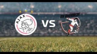 Ajax vs Barendrecht 20 HALFTIME [upl. by Hochman776]