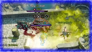 One Hit Kill Marg The Troll How To Get Rid Of Troll Blood On Tactical Difficulty  DOS 2 [upl. by Ivz54]