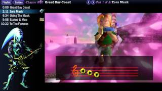 Legend of Zelda Majoras Mask Walkthrough 08 18 quotGreat Bay Coast Zora Maskquot [upl. by Eelanaj989]