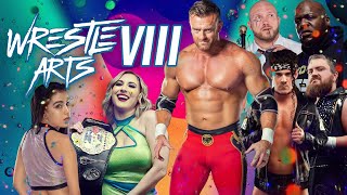 WrestleARTS 8 WHOLE SHOW FREE featuring WWE Star Nick Aldis Heather Monroe and more [upl. by Aissej]