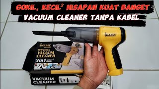 Review mini vacuum cleaner portable terbaik dari ikame [upl. by Naig982]