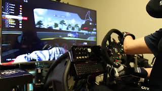 GIMX  SIMCUBE OSW GRANTURISMO SPORT FANATEC RENNSPORT COCKPIT V2 [upl. by Piotr]