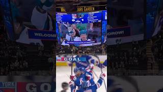 Barclay Goodrow’s welcome back moment NYR NHL hockey [upl. by Hnahc]