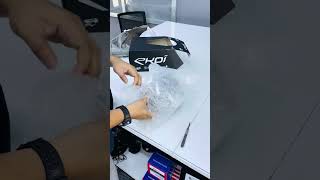 EKOI AR13 HELMET UNBOXING [upl. by Lipson]