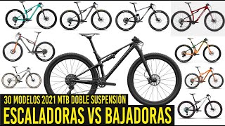 CLASIFICACIÓN 30 MODELOS MTB DOBLE SUSPENSIÓN XC 2021  DANIEL RACE [upl. by Debee675]