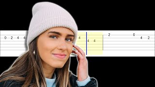 Haley Joelle  Two Places at Once Easy Guitar Tabs Tutorial [upl. by Lillis]