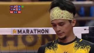 Sepak Takraw  Philippines VS Malaysia  3rd Regu  30th Sea Games  Mens Team Regu Event [upl. by Kiel]