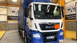 New In Stocklist MAN TGS 26320 EURO 6 6X2 26 TONNE DRAWBAR SPEC CURTAINSIDER – 2015 – DG64 JYP [upl. by Adler]