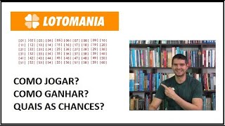 APLICAÇÕES  31  Tudo sobre a lotomania [upl. by Dorena]