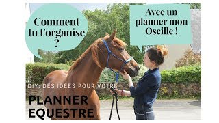 DIY Que mettre dans un planner équestre [upl. by Gnolb366]