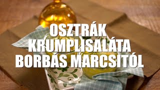 Osztrák krumplisaláta Borbás Marcsi konyhájából [upl. by Latrina]