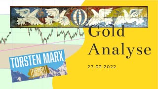 Gold Analyse  27022022  No Comment  No Trading  Peace [upl. by Jacinthe]