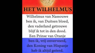 Het Wilhelmus volkslied van Nederland [upl. by Einahpad118]