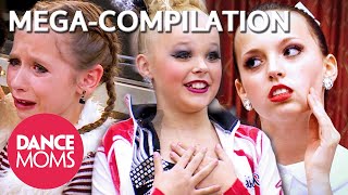 JoJo Ruffles Abbys Feathers ALDC Hopefuls FALL FLAT Flashback MEGACompilation  Dance Moms [upl. by Aicetel]