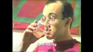 Keith Harings New Years Eve Party with his paintings and favorite music [upl. by Gibbon547]