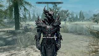 Skyrim Special Edition 2024 Daedric Old DragonKnight Boss Alpha Showcase Mod [upl. by Meadows615]