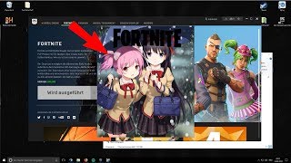 Fortnite Splash Screen Tutorial EASY I MLGDE [upl. by Ahsiened]