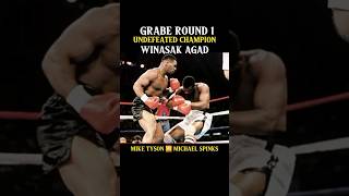 Grabe 1 round lang undefeated champion tulog agad  Tyson vs Spinks shortsvideo youtubeshorts [upl. by Yasmin709]