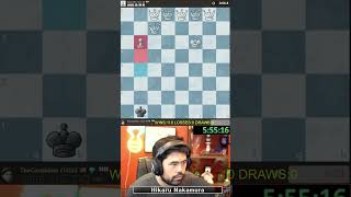 Hikaru checkmates the opponent with 7 Queens [upl. by Merrel557]