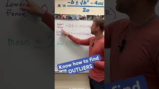 AP Statistics exam tip  know how to find outliers apstats apprep apstatistics apexams [upl. by Ravi]