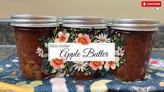 How to Can Homemade Apple Butter Made Easy Recipe [upl. by Alurd]