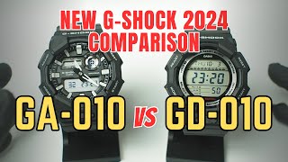 New Budget GShock Comparison GA010 VS GD010 release 2024 Which one is for you [upl. by Kopp]