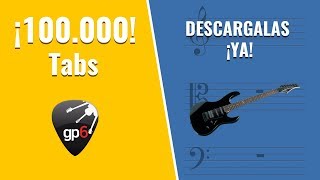 ►100000 Tabs para GUITAR PRO  2018  Gratis◄ [upl. by Markman581]