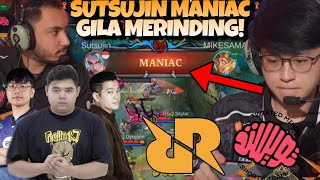 SUTSUJIN MANIACC  MERINDING COY  TIDUR NYENYAK  RRQ VS TWISTED MATCH 3  SWISS STAGE DAY 3 [upl. by Paddy254]