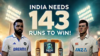 India Vs New Zealand 3rd Test Highlights Day 3  NEON RV 7 [upl. by Chilton]