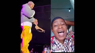 Chris Brown on stage please subscribe to my YouTube channel [upl. by Sexela]