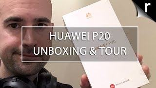 Huawei P20 Unboxing amp Tour [upl. by Enyad]