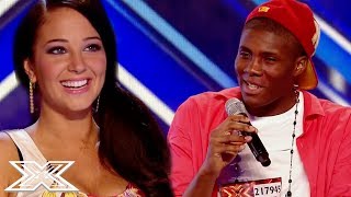 HILARIOUS Louis Armstrong Impression Has Judges In Hysterics  X Factor Global [upl. by Amelia]