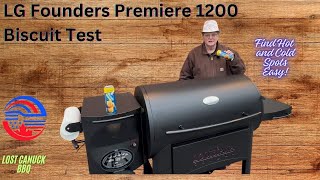 Louisiana Grills Founders Premiere 1200  Biscuit Test [upl. by Clareta931]